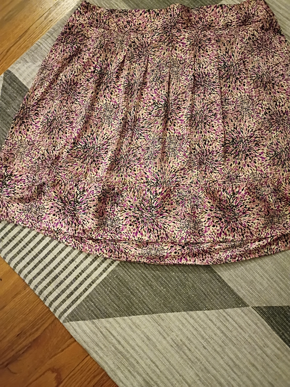Apostrophe Multi Color  Circle Skirt Size 22W